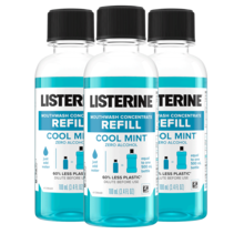 Listerine Concentrate Refill Cool Mint Zero Alcohol Mouthwash